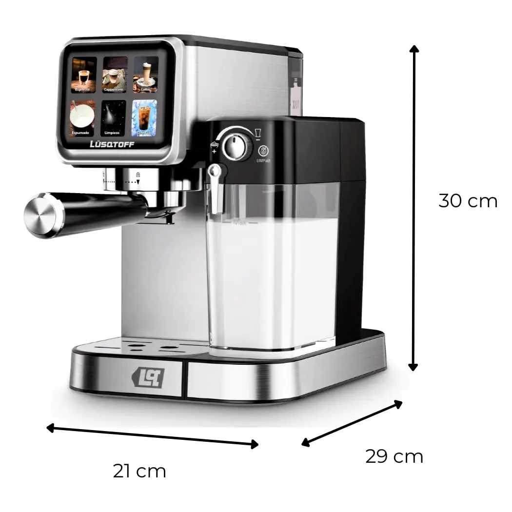 Cafetera Express Capsulas  LUSQTOFF LQ-EX010   Inoxidable