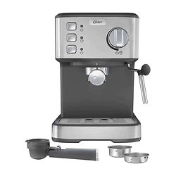 Cafetera Express Oster VSTEM6604B54 15Bar Negra