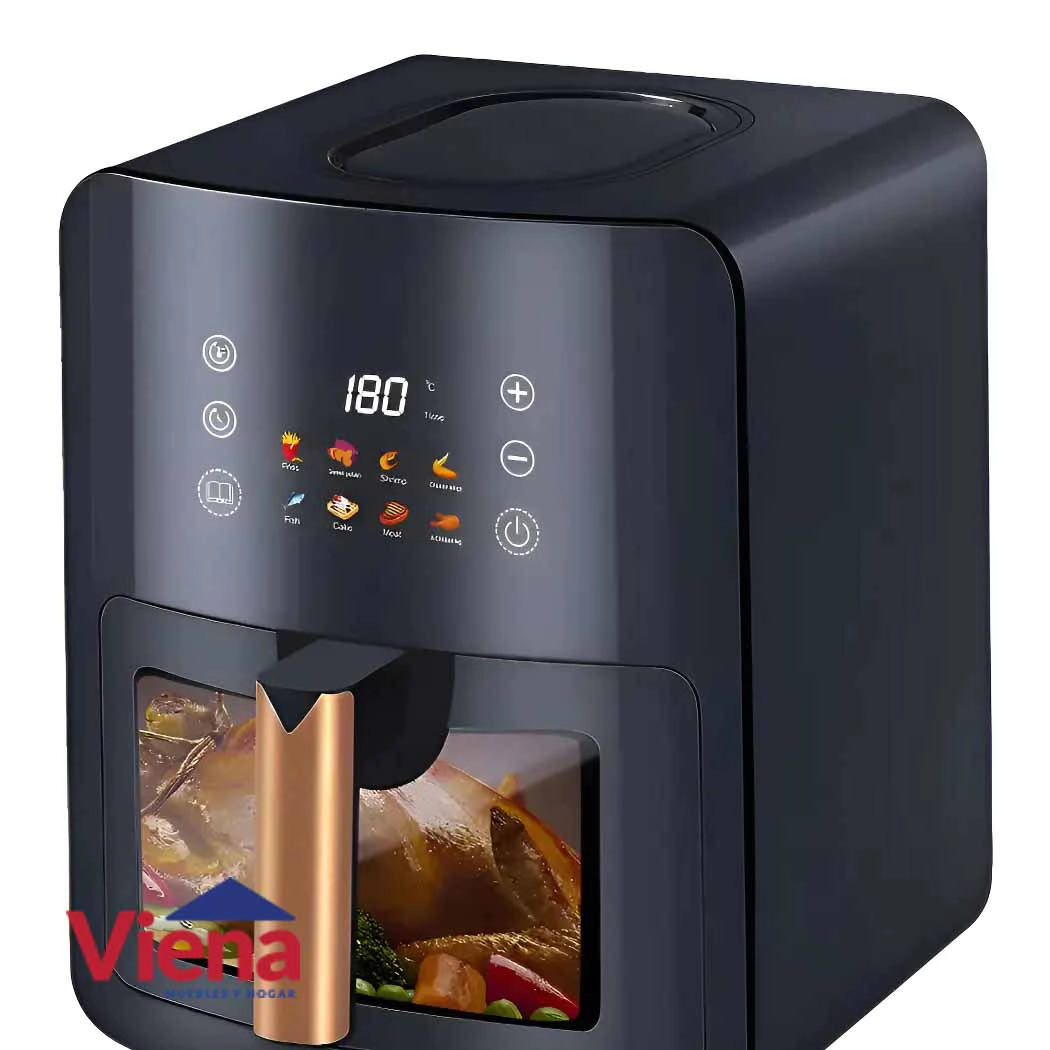 Freidora de Aire Digital Eiffel E641 7 Litros 1500W Negra
