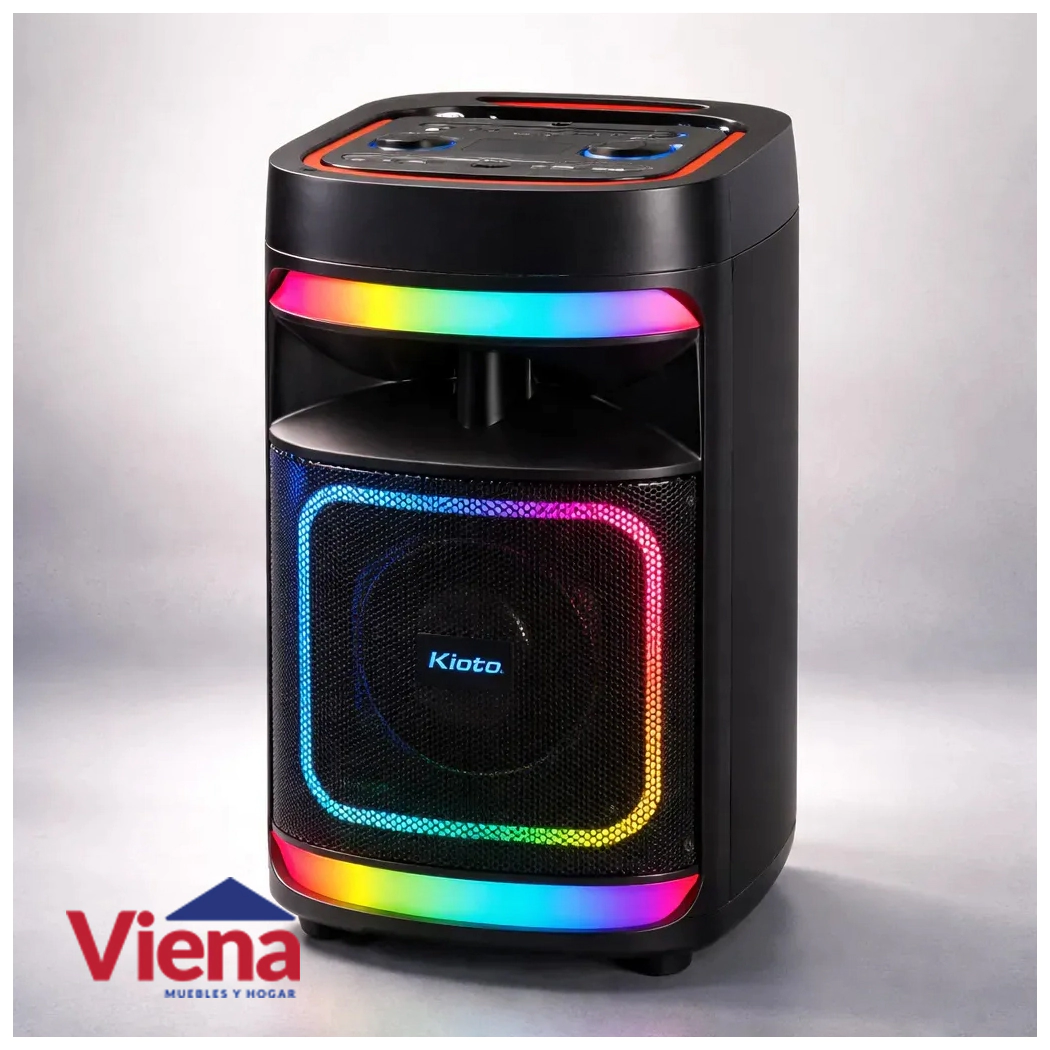 Parlante Kioto KT-840 BT USB FM SD MP3 Microfono 60W 1 Parlante  8"