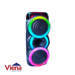 Parlante Kioto TW-2808 BT USB FM SD Mp3 Microfono 60W 2X8