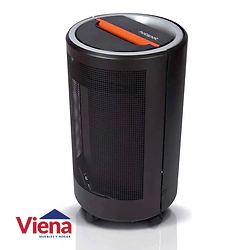 Convector Movil Coppens CMHP4GLP  Negro