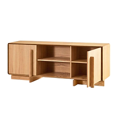 RACK TV GENOUD BOHEMIO 180 X 45 X 72 ROBLE