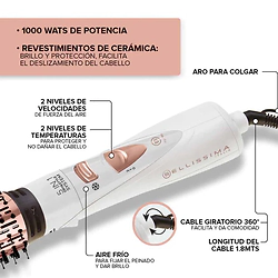 Cepillo de Aire Bellissima Dry&Style GH18 1100 Multistyler 5 en 1