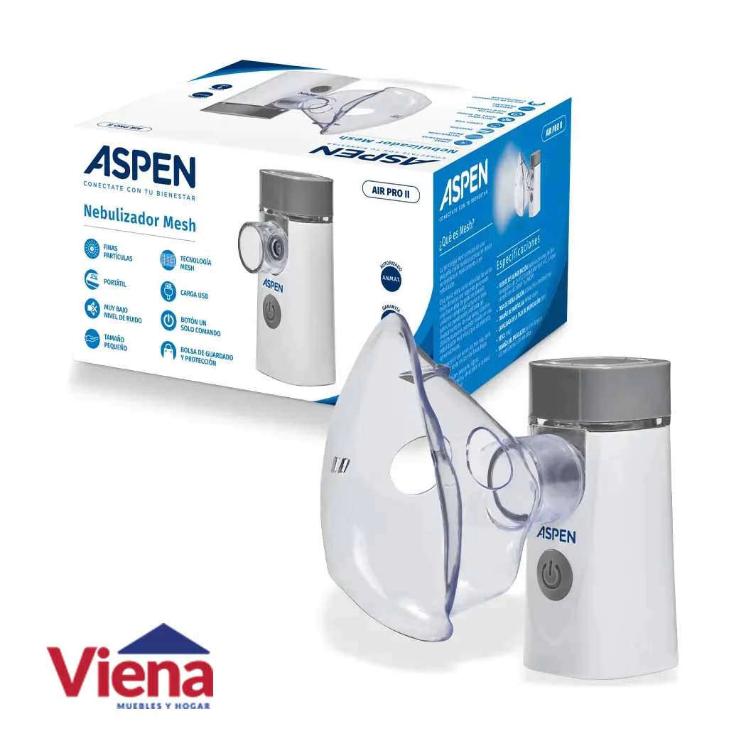 Nebulizador Port�til Aspen Mesh Air Pro 2 Blanco