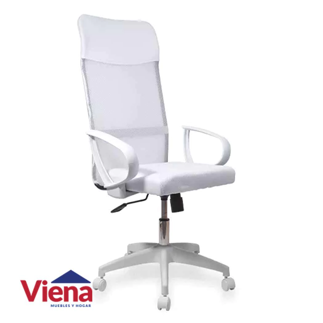 Sill�n de Oficina Respaldo Alto Sof�a Blanco Utile