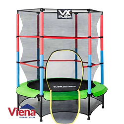 Cama Elastica VX PLAT 1.40 Con Proteccion