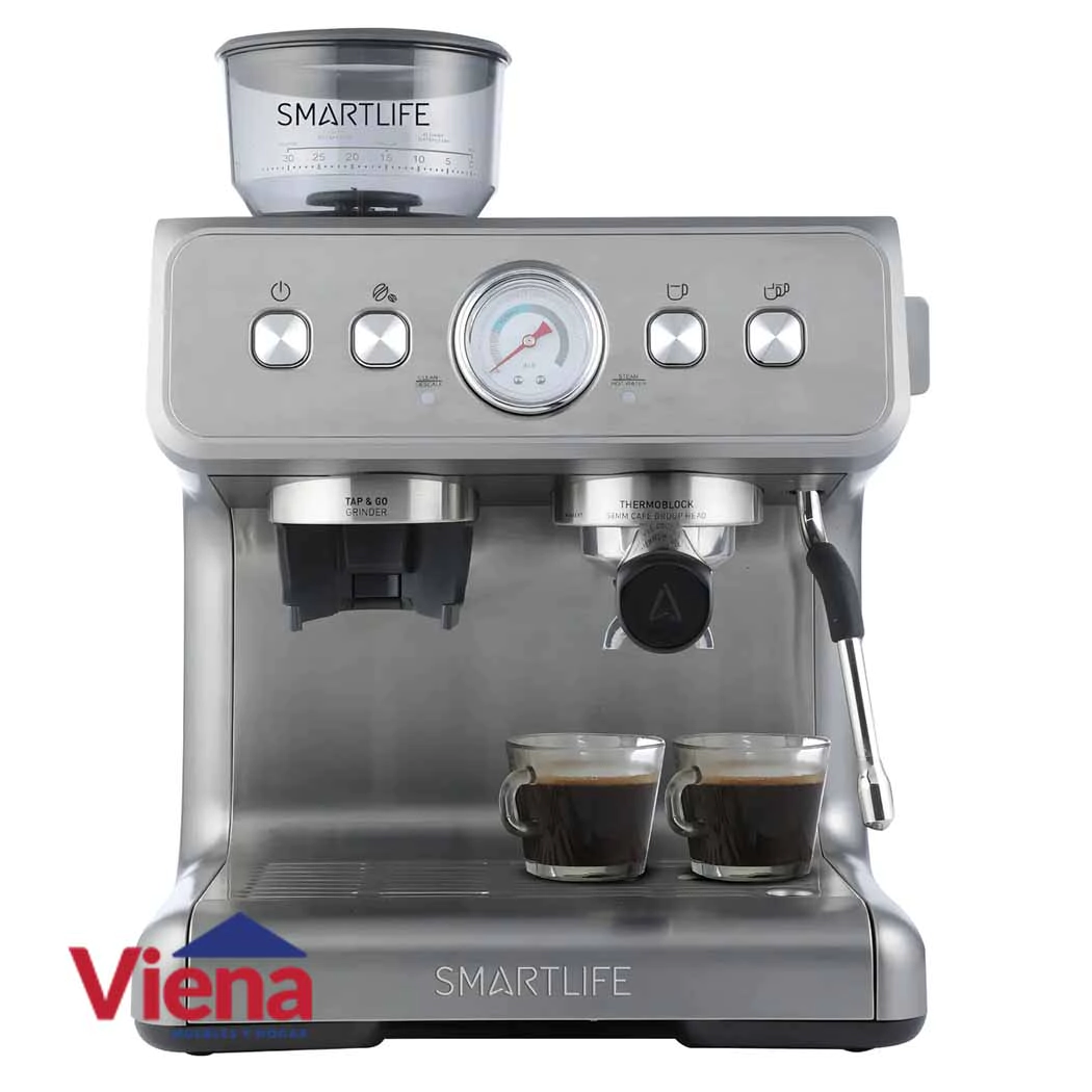 Cafetera Express Smarlife SL-ECG5020  Expresso Molinillo 