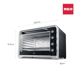 Horno Electrico RCA R65CONV 65L Mecanico