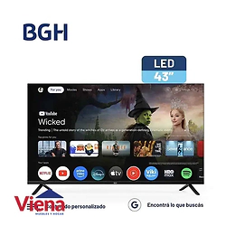 Televisor BGH 43" LED B4326FG5G Smart Full HD Google TV