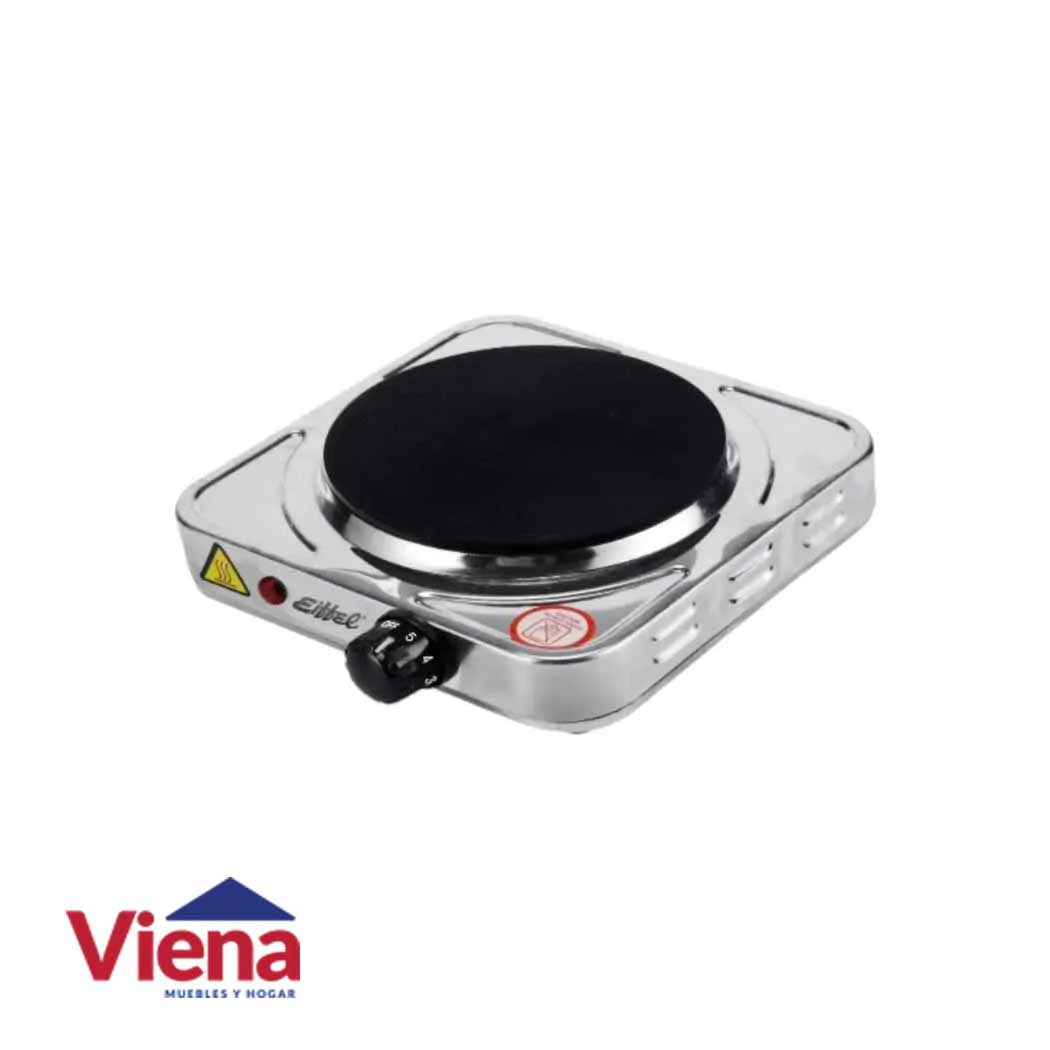Anafe El�ctrico Eiffel E-637 1 Hornalla Acero Inoxidable