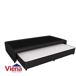 SOMMIER MUSSA URANIA 100 X 200 MT CUERO NEGRO