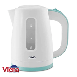 Pava Electrica Atma PE0821AP 1.7 Litros Corte Automatico Al Hervir Blanca
