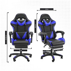 Sillon Gamer GIGO CL-GC001 Azul