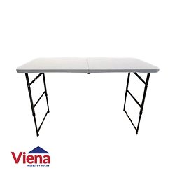 Mesa Plegable Delos Tapa Plastica 1.20 PCA122NE