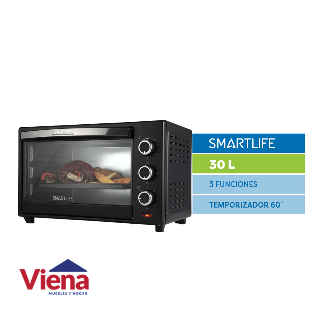 Horno Electrico Smartlife  SL-TO0030 30Lts Grill