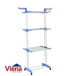 Tendedero Rodante de Pie Plegable Utile 3 Niveles