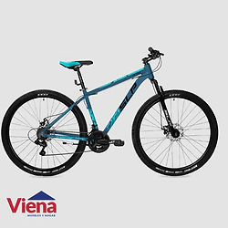 Bicicleta Perettti R.29 MTB Aluminio SLP 10PRO T18 Azul Negra Celeste