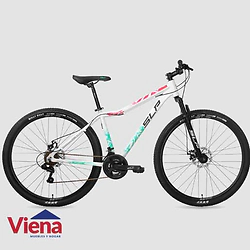 Bicicleta R.29 MTB Aluminio SLP 10Pro Lady T18 Blanca /Gris / Verde