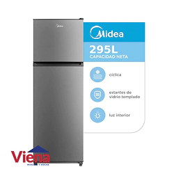 Heladera Midea MDRT333FGE50A 240LTS Silver