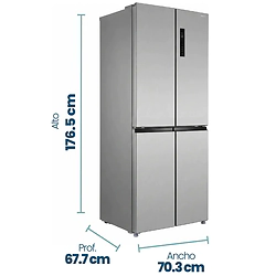 Heladera Philco NPHSM364XTI 364LTS No Frost Inoxidable