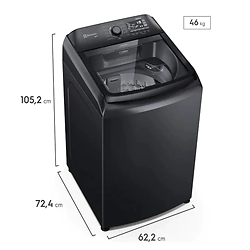 Lavarropas Electrolux Leb11 Carga SUperir 11kg Negro