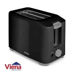 Tostadadora Philco TO20BPN 700W 2 Rebanadas Negra