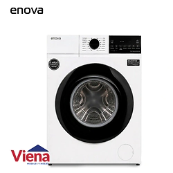 Lavarropas Enova LE08F12-BL 8KG Carga Frontal 1200RPM Inverter Blanco