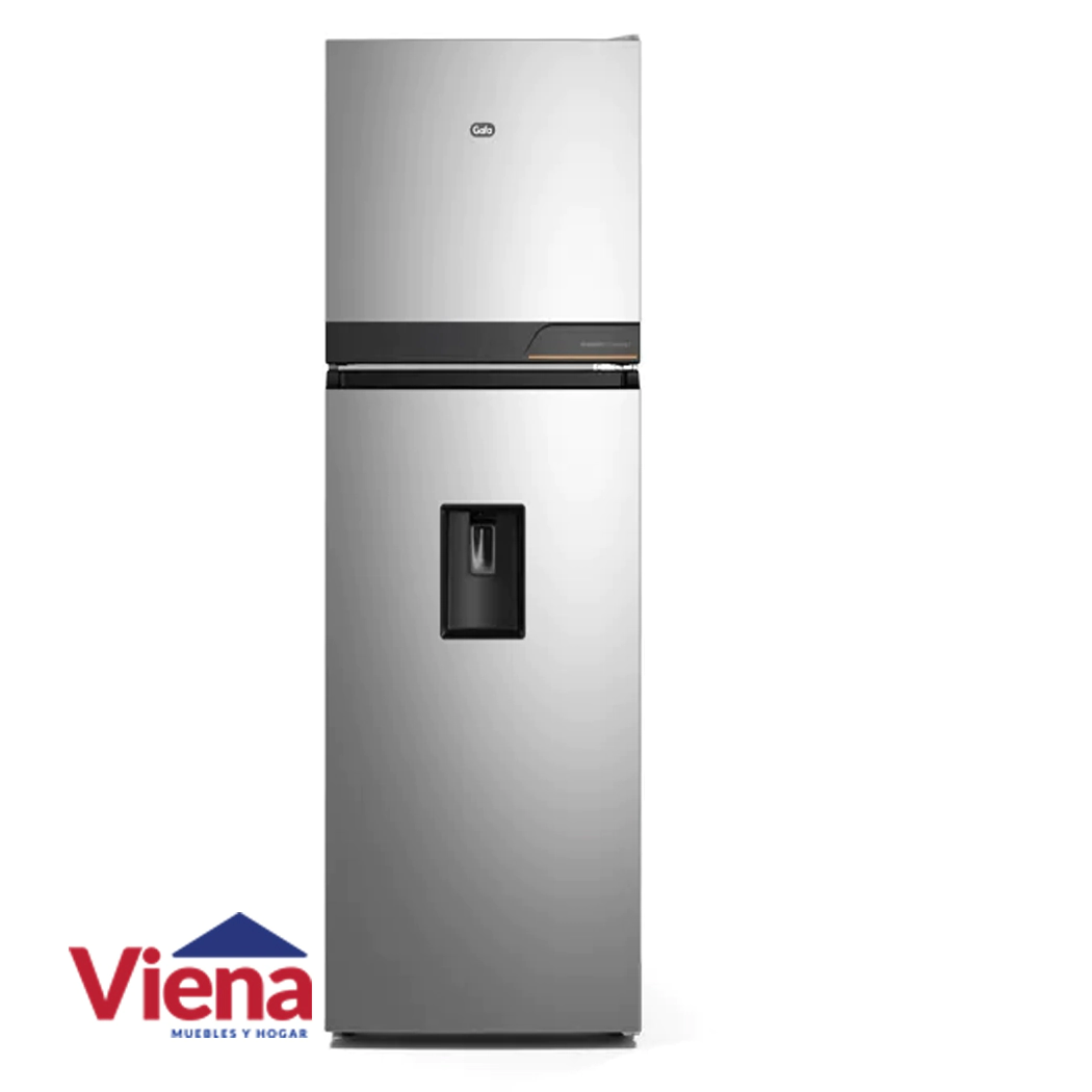 Heladera Gafa HGNW-340P Plata Con Freezer 350L No Frost Dispenser