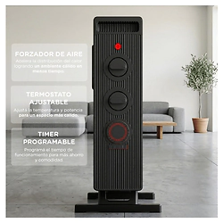 Convector SmartLife  SL-CO2000FT 2000W Timer Forzador