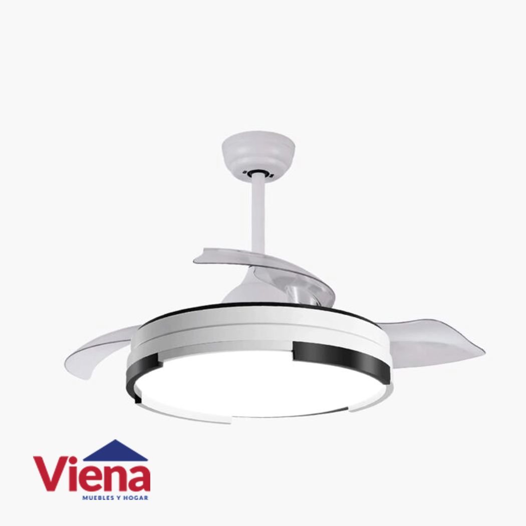 Ventilador Techo Elanvent Monaco Retractil White