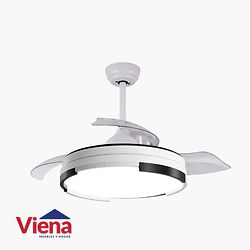 Ventilador Techo Elanvent Monaco Retractil White