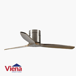 Ventilador Techo Elanvent Toscana Full 3 Astas Medera Acero