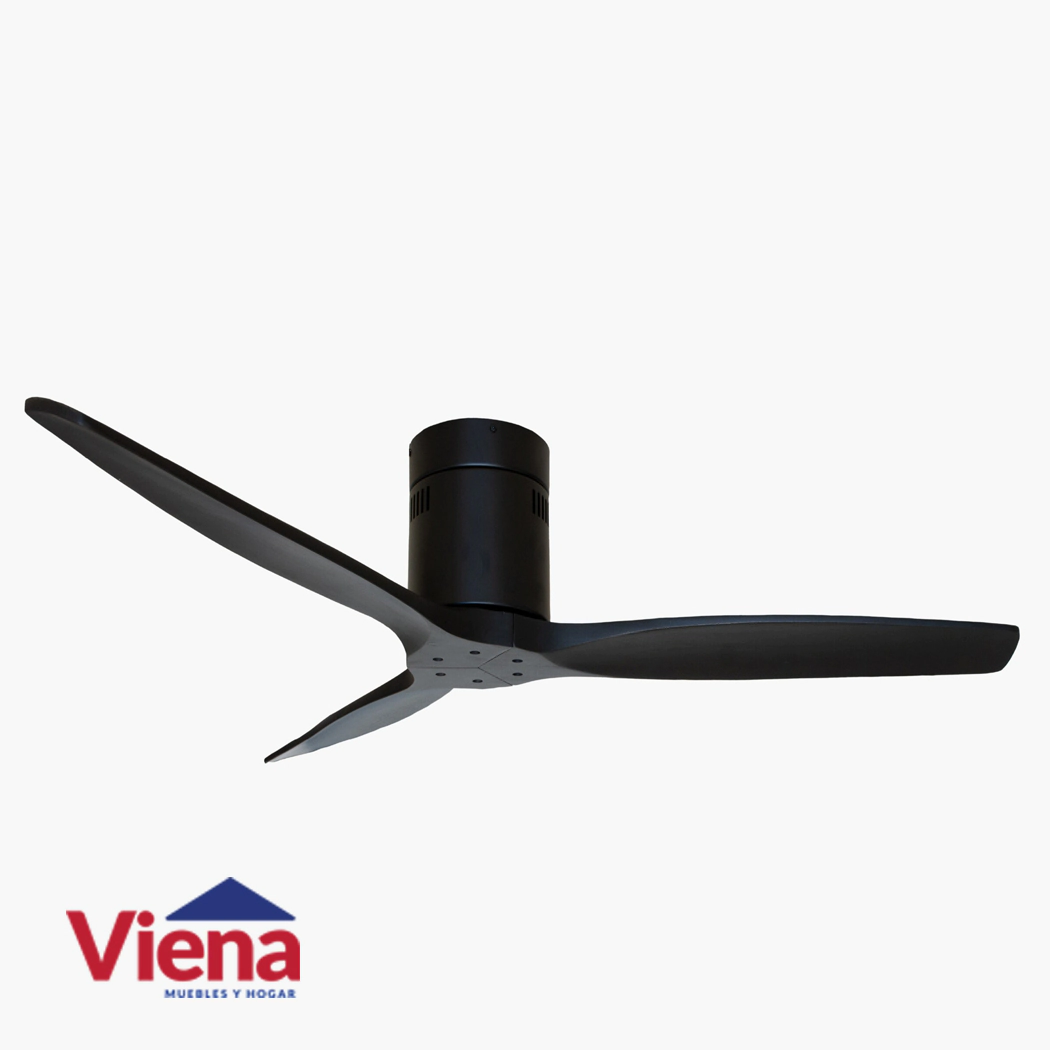 Vnetilador Techo Elanvent Toscana Full 3 Aspas Madera Negro Negro