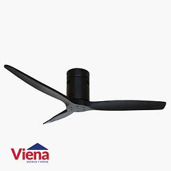Vnetilador Techo Elanvent Toscana Full 3 Aspas Madera Negro Negro