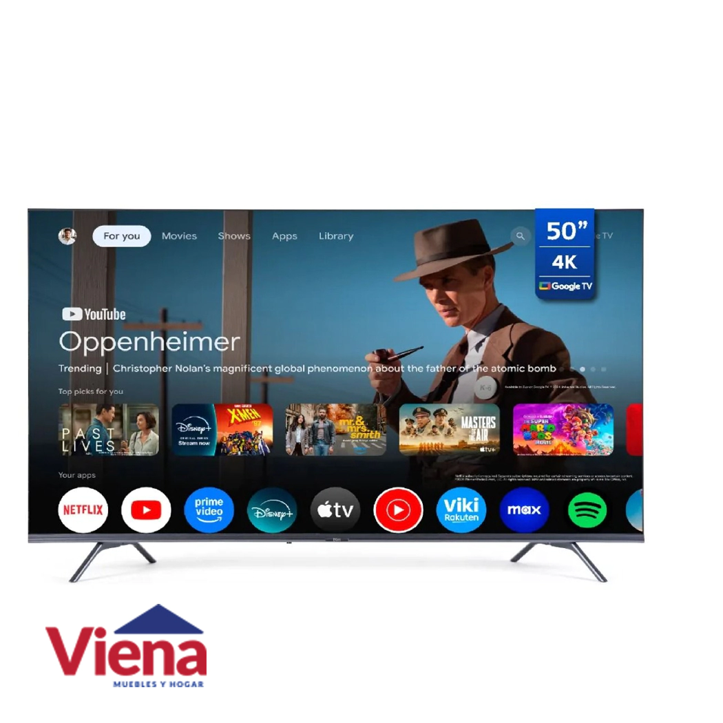 tELEVISOR bgh 50" Led B5026UH6G Smart UHD 4K Google Tv 