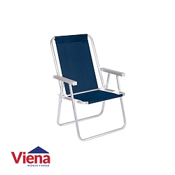Sillon Playero Aluminio Mor Alto Confort 7/8 16497