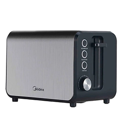 TOSTADORA MIDEA BT-MM2XAR1 2 REBANADAS INOX.