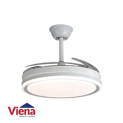 Ventilador Techo KanjiHome KJH-CFHB001WT Retractil White
