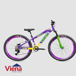 Bicicleta Peretti 18859  Rodado 26 Aluminio Vikingx Jump 8V