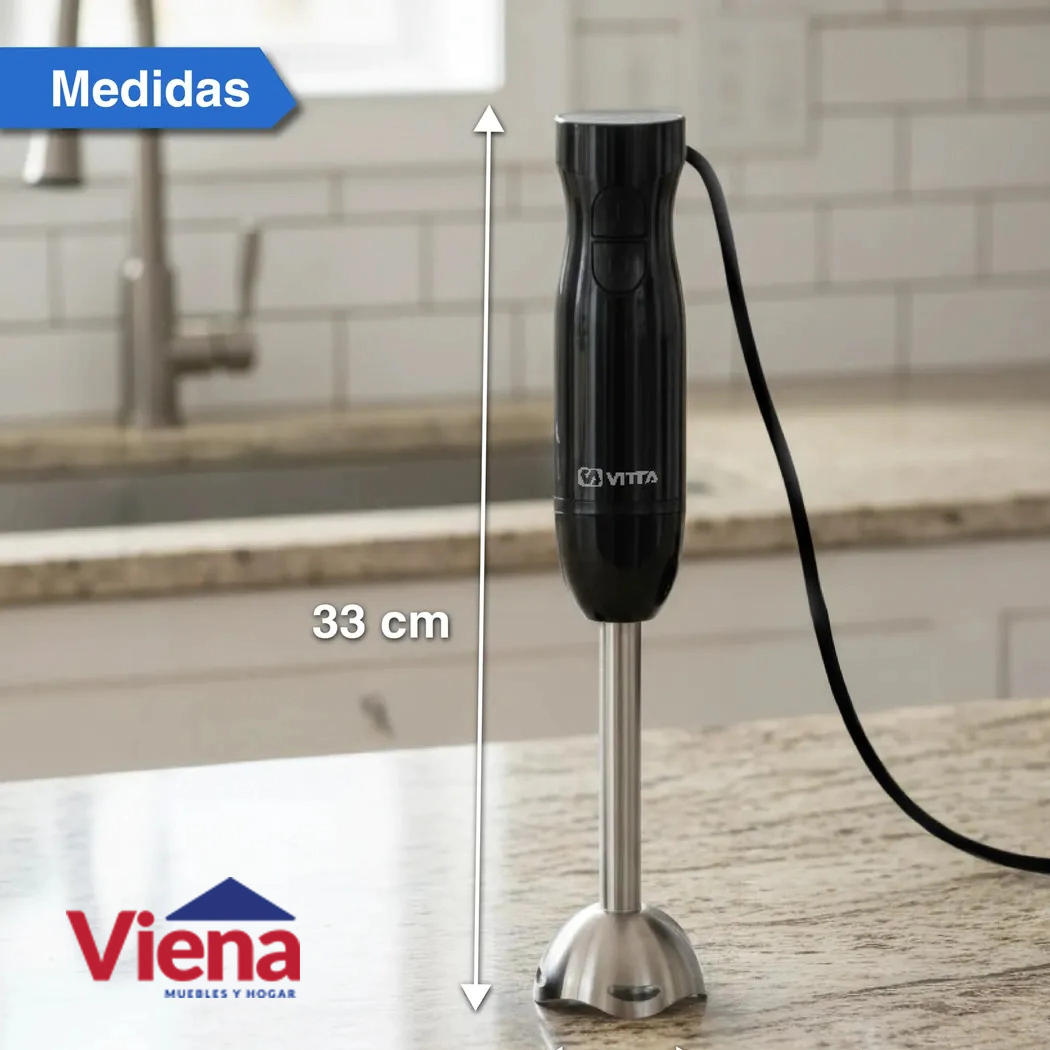 Licuadora De Mano Vitta  LIC-BL0800LA01-VIT 800W Sin Accesorios