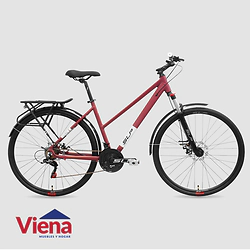 Bicicleta Peretti 17595 R.28 SLP Touring Dama Bordon Negra Gris